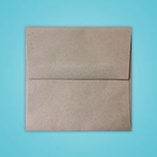 Blank 5.5" Square Envelope